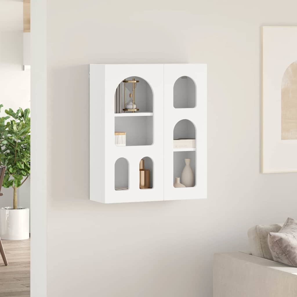 Armadio pensile Bianco 59 x 20 x 71.5 cm Legno multistrato