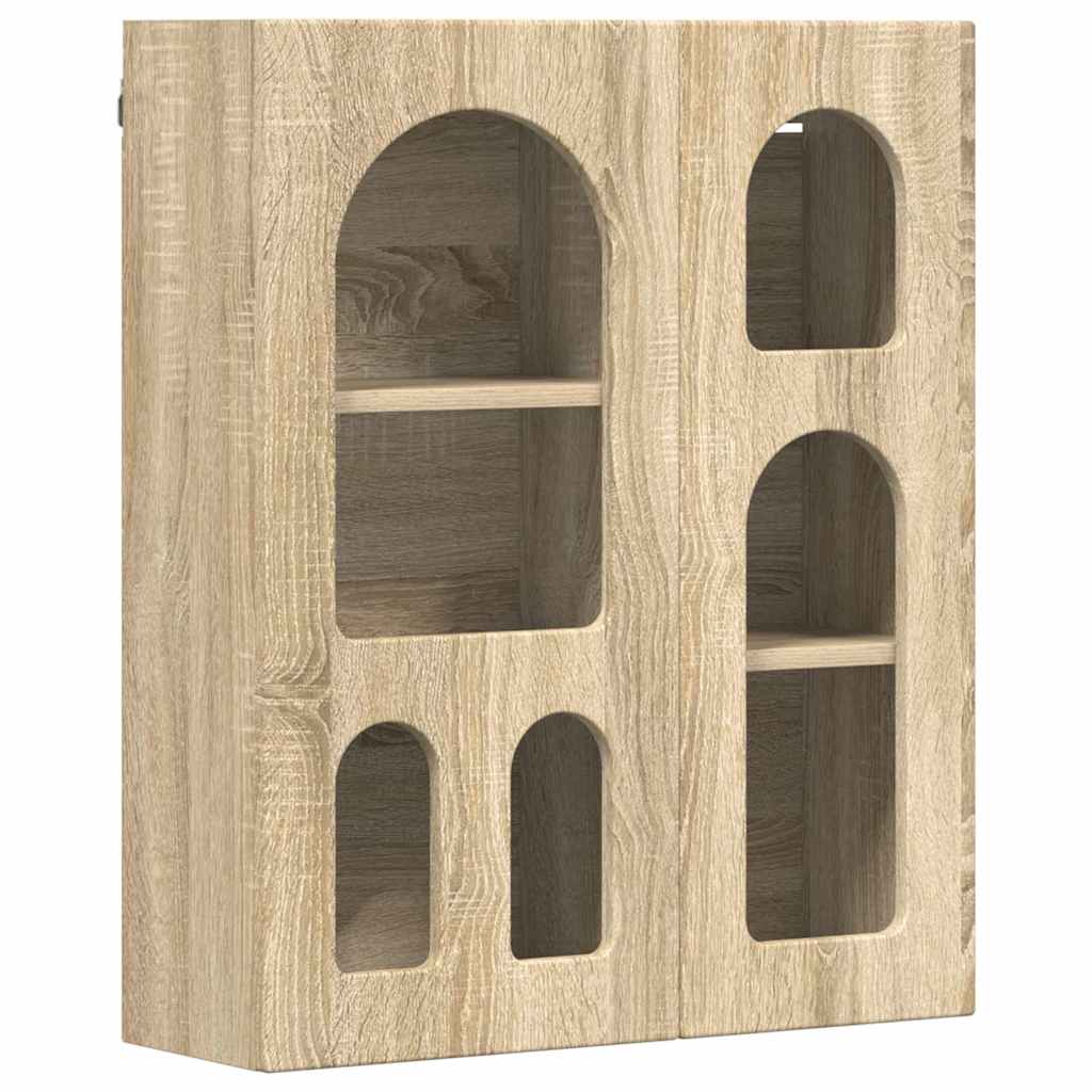 Armadio pensile con lo scaffale Rovere Sonoma 59 x 20 x 71.5 cm