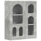 Armadio pensile Grigio cemento 59 x 20 x 71.5 cm