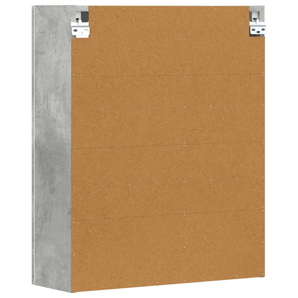 Armadio pensile Grigio cemento 59 x 20 x 71.5 cm