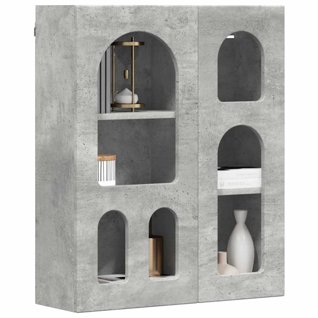 Armadio pensile Grigio cemento 59 x 20 x 71.5 cm