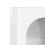 Armadio pensile con lo scaffale Bianco Lucido 59 x 20 x 71.5 cm
