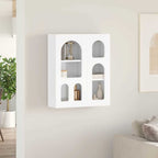 Armadio pensile con lo scaffale Bianco Lucido 59 x 20 x 71.5 cm