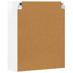 Armadio pensile con lo scaffale Bianco Lucido 59 x 20 x 71.5 cm