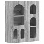 Armadio pensile con lo scaffale Grigio Sonoma 59 x 20 x 71.5 cm