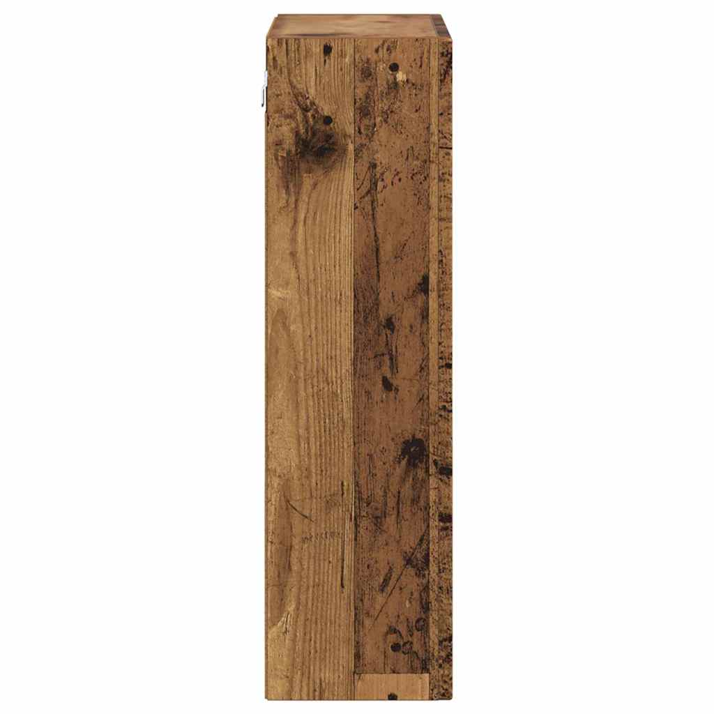 Armadio pensile con lo scaffale Legno vecchio 59 x 20 x 71.5 cm