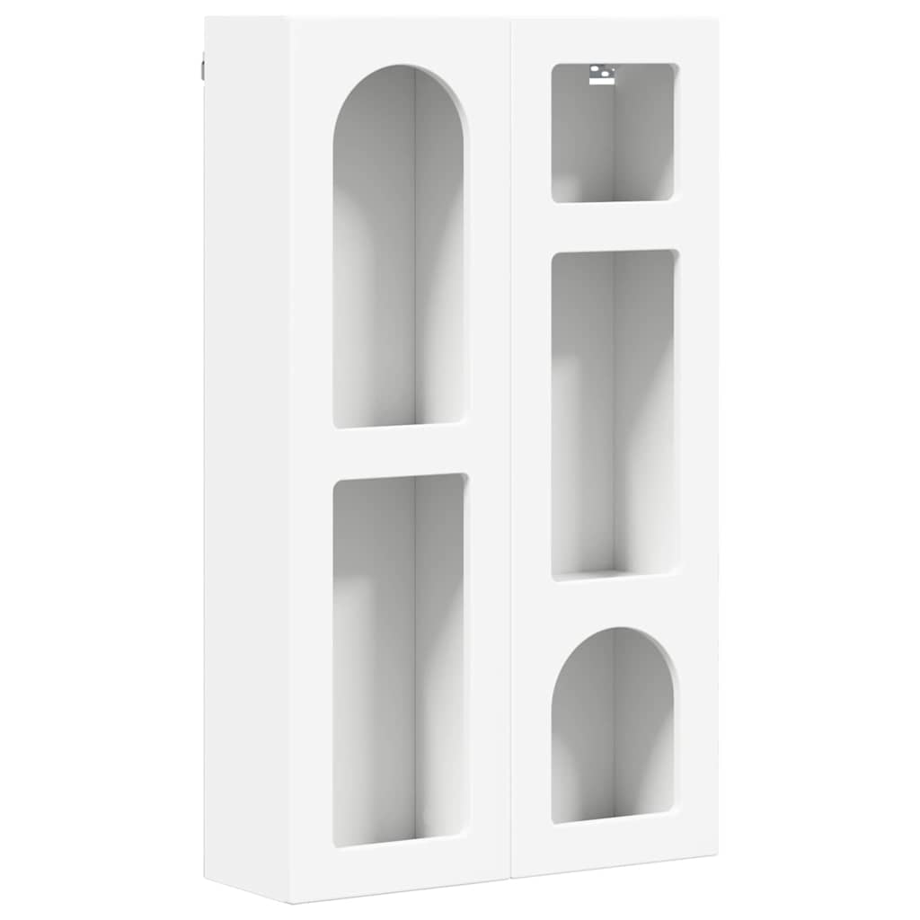 Armadio pensile Bianco 59 x 20 x 100 cm Legno multistrato