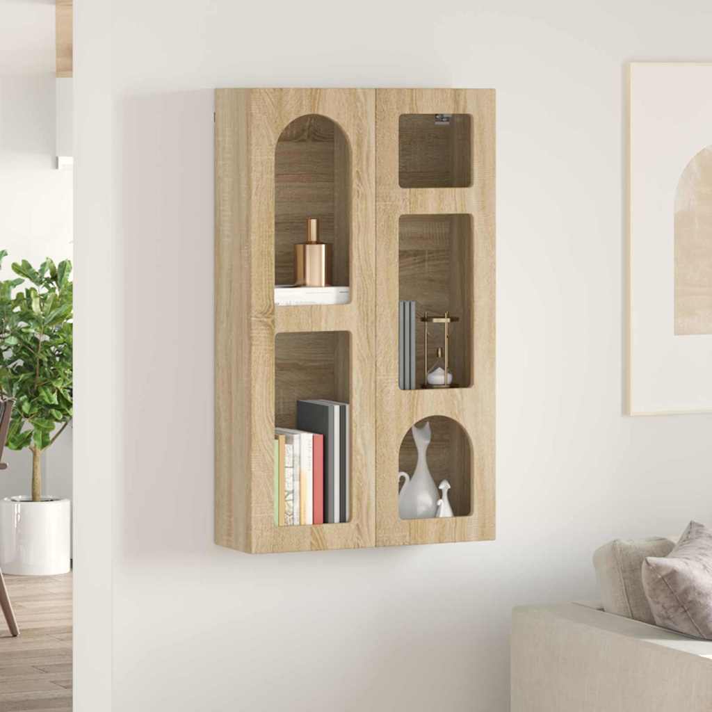 Armadio pensile con lo scaffale Rovere Sonoma 59 x 20 x 100 cm