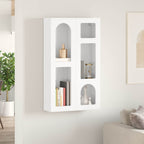 Armadio pensile con lo scaffale Bianco Lucido 59 x 20 x 100 cm