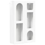 Armadio pensile con lo scaffale Bianco Lucido 59 x 20 x 100 cm