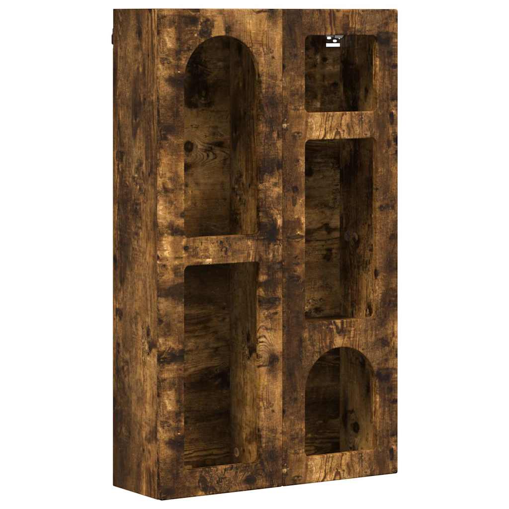 Armadio pensile Rovere fumé 59 x 20 x 100 cm Legno multistrato