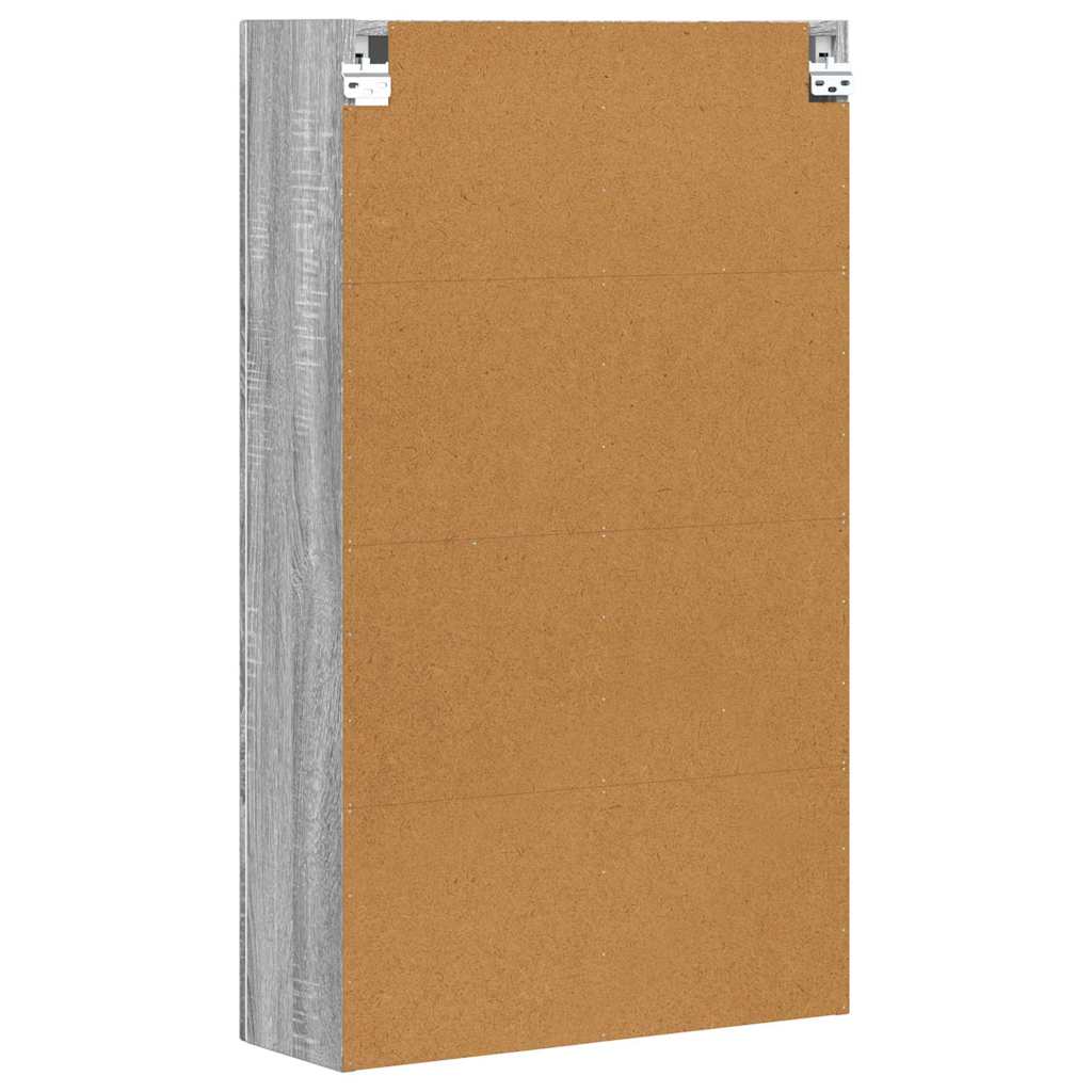 Armadio pensile con lo scaffale Grigio Sonoma 59 x 20 x 100 cm