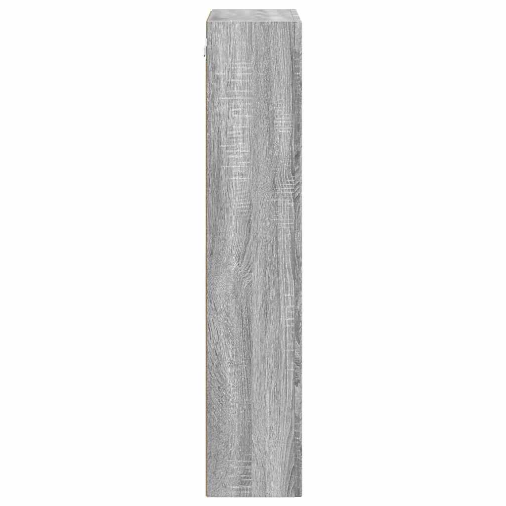 Armadio pensile con lo scaffale Grigio Sonoma 59 x 20 x 100 cm