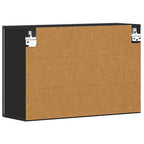 Armadio pensile Nero 60 x 20 x 40 cm Legno multistrato