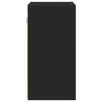 Armadio pensile Nero 60 x 20 x 40 cm Legno multistrato