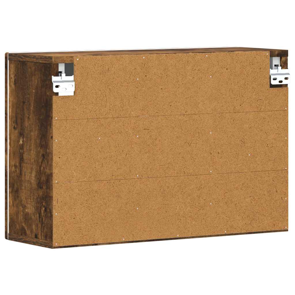 Armadio pensile Rovere fumé 60 x 20 x 40 cm Legno multistrato