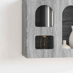 Armadio pensile Grigio Sonoma 60 x 20 x 40 cm Legno multistrato