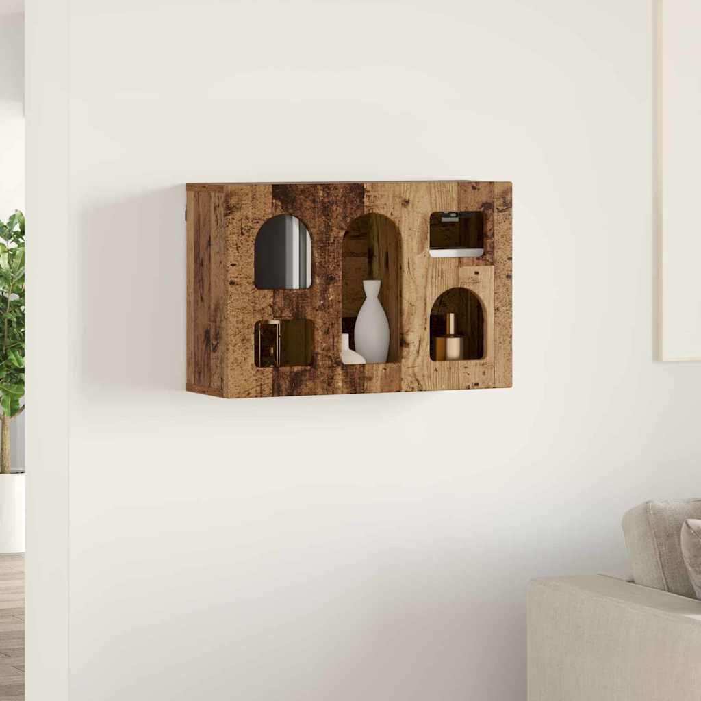 Armadio pensile Legno vecchio 60 x 20 x 40 cm Legno multistrato