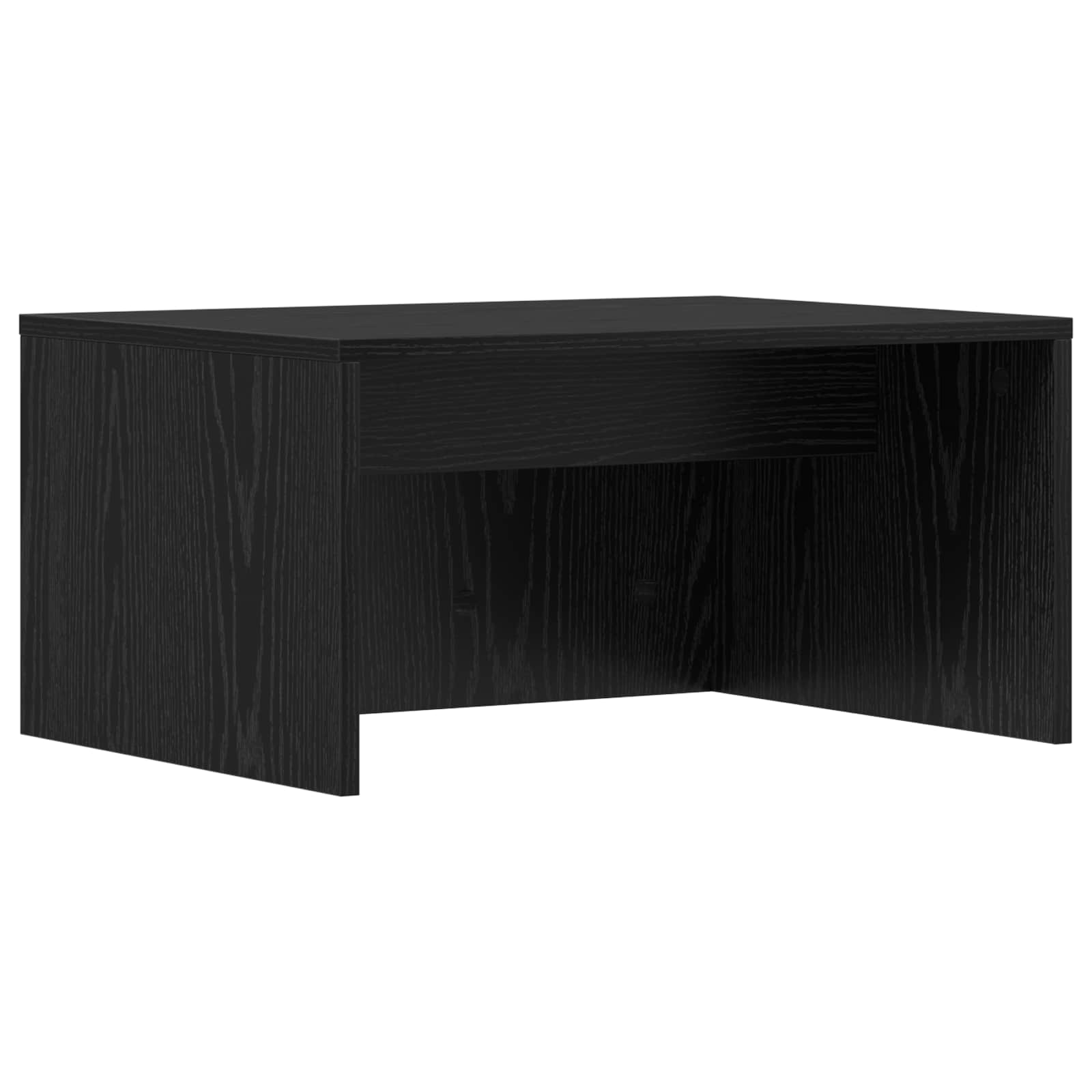Scrivania a parete Rovere Nero 60 x 45 x 30 cm