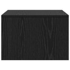 Scrivania a parete Rovere Nero 60 x 45 x 30 cm