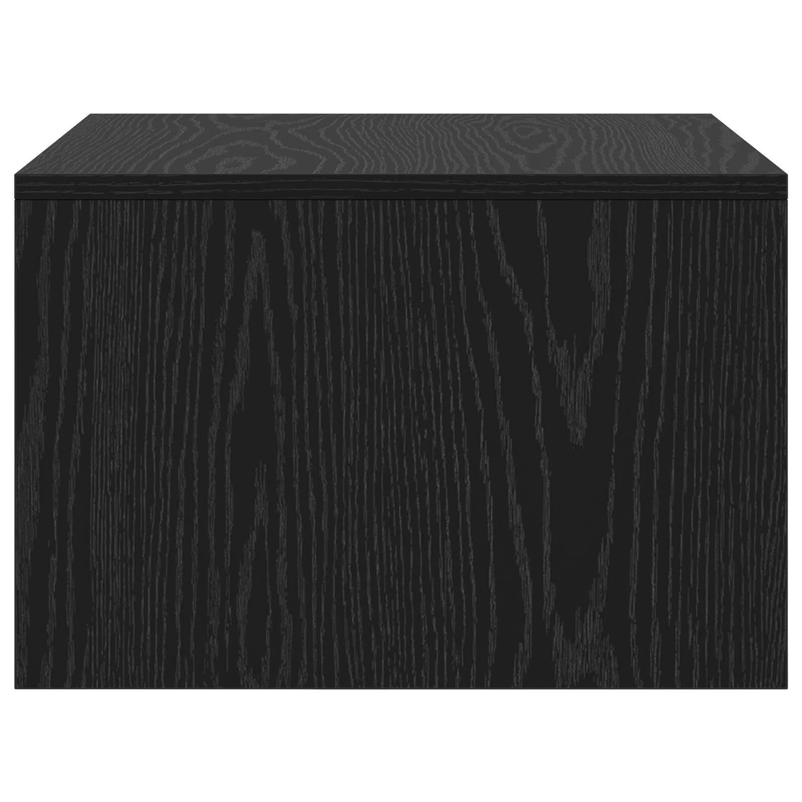 Scrivania a parete Rovere Nero 60 x 45 x 30 cm