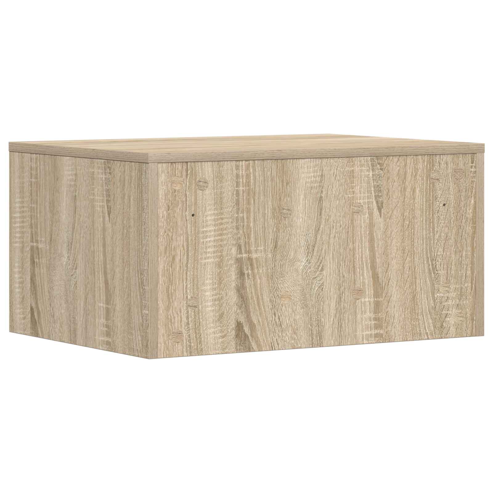 Scrivania a parete Rovere Sonoma 60 x 45 x 30 cm