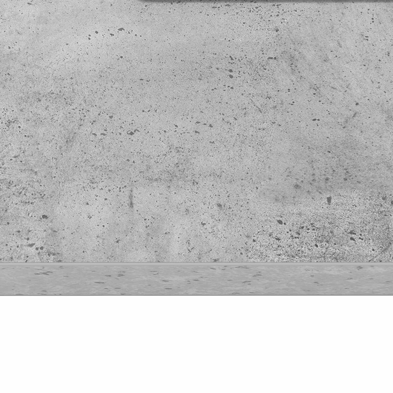 Scrivania a parete Grigio cemento 60 x 45 x 30 cm