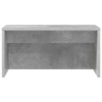 Scrivania a parete Grigio cemento 60 x 45 x 30 cm
