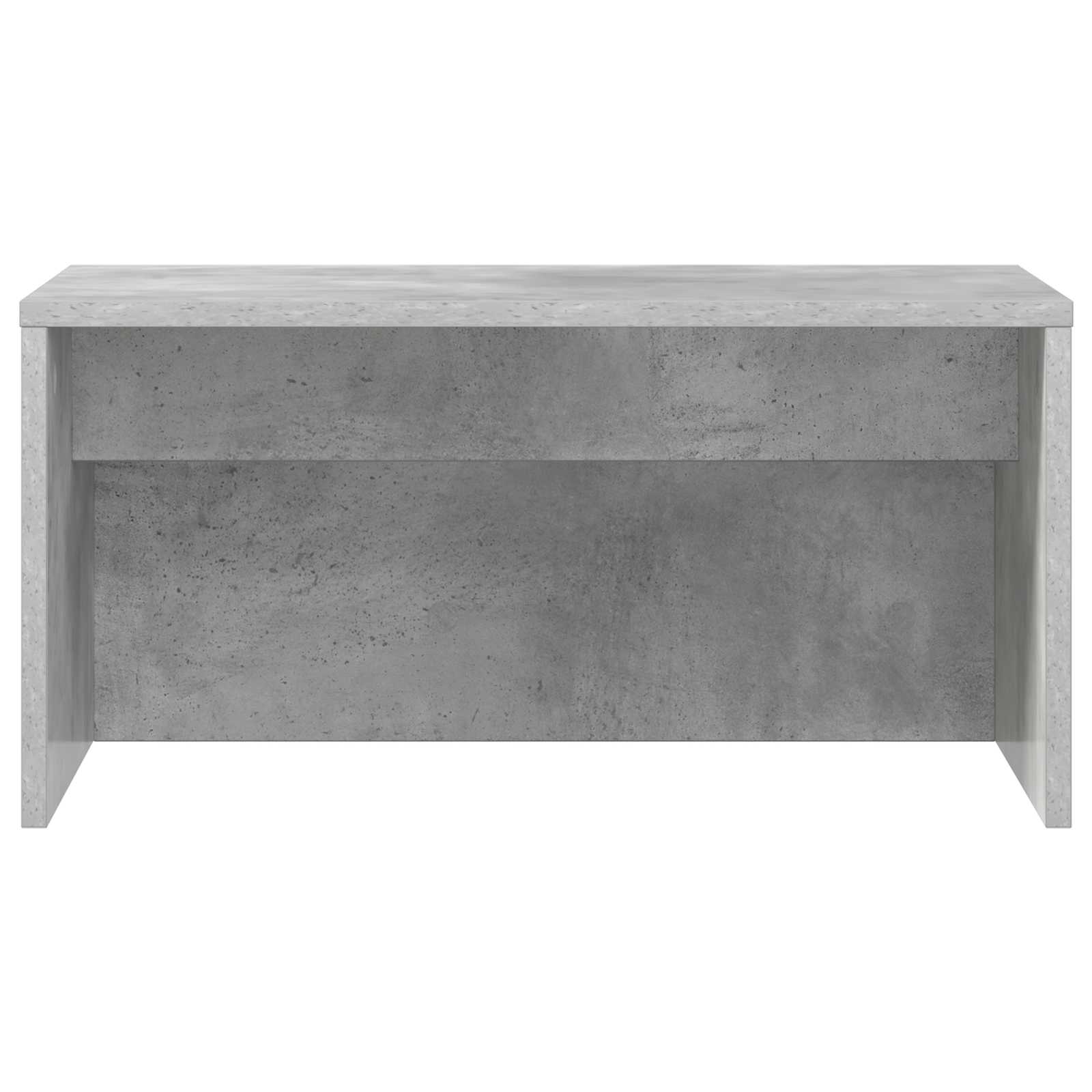 Scrivania a parete Grigio cemento 60 x 45 x 30 cm
