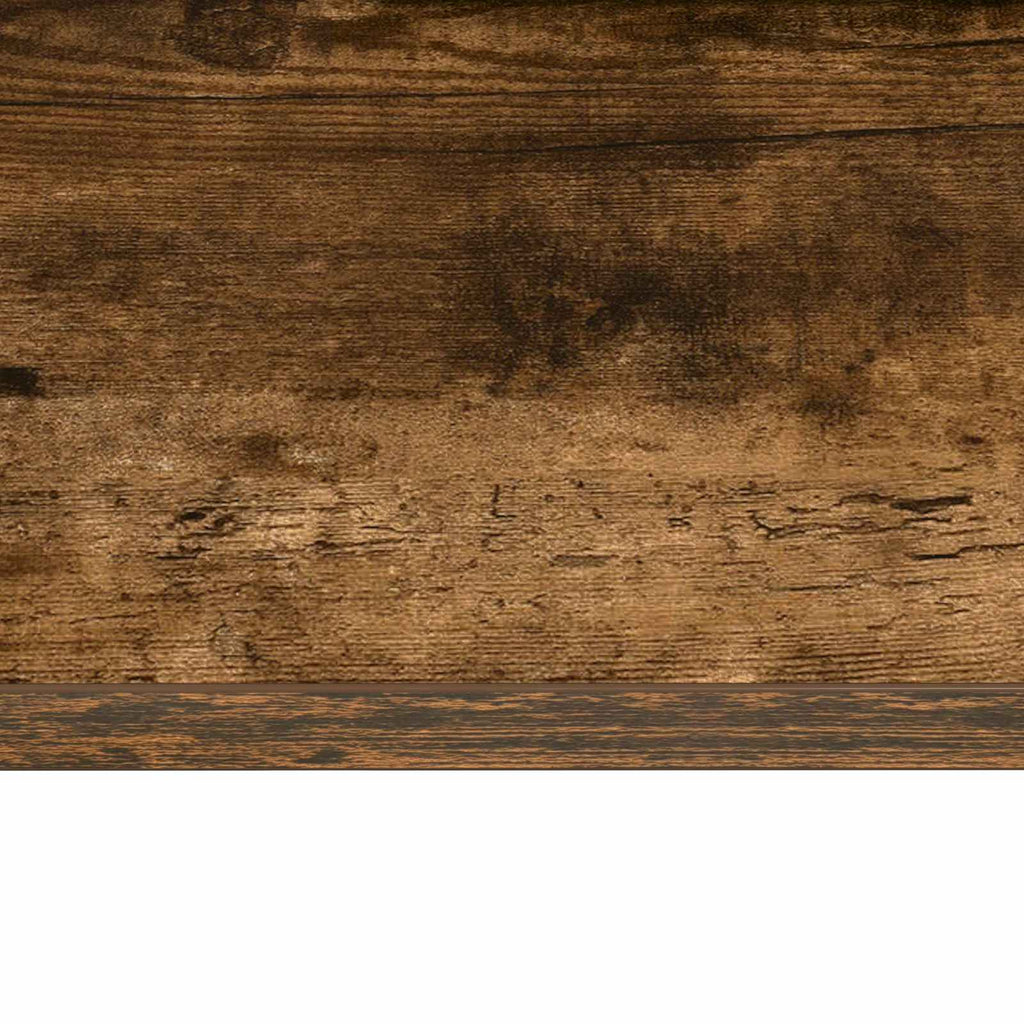 Scrivania a parete Rovere fumé 60 x 45 x 30 cm