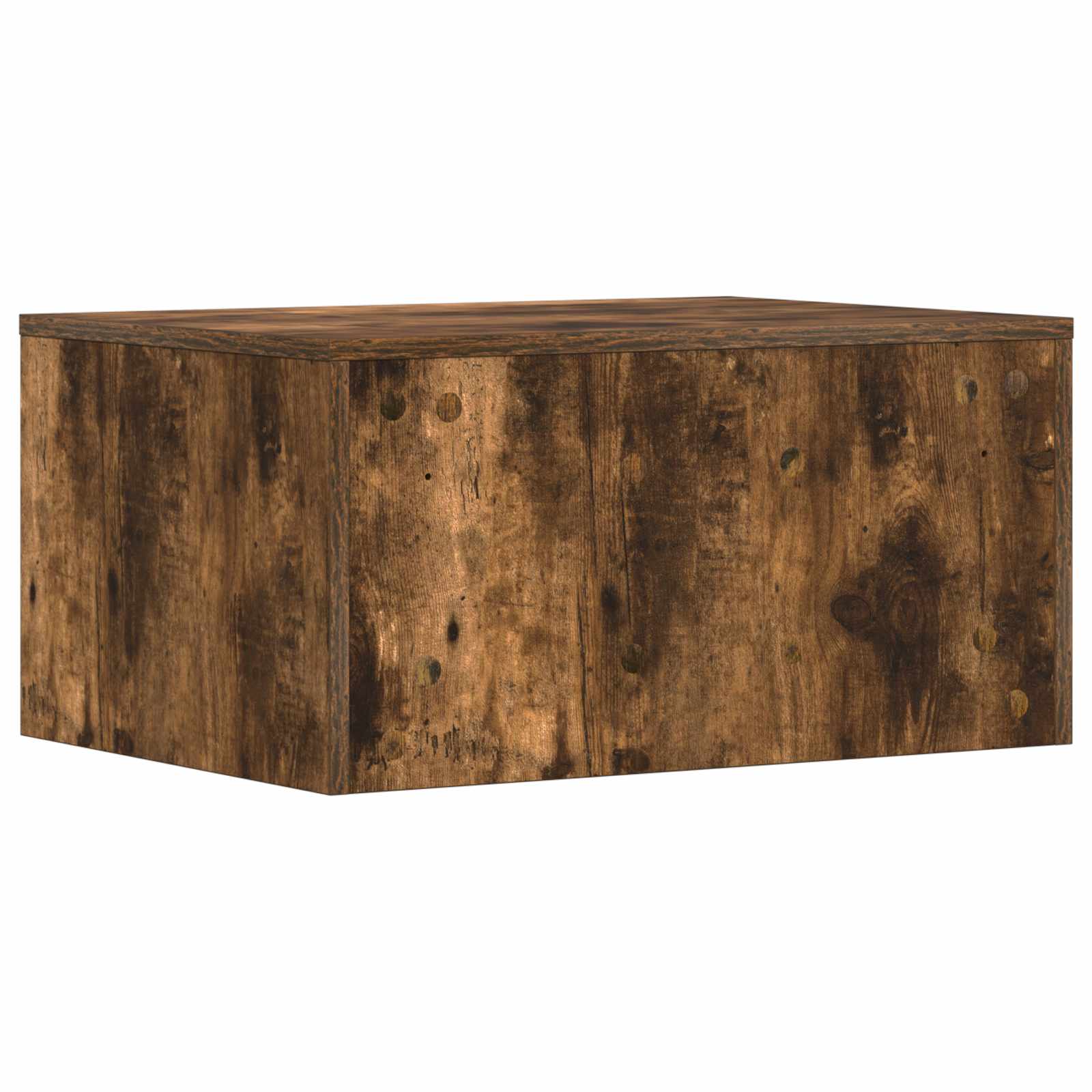 Scrivania a parete Rovere fumé 60 x 45 x 30 cm