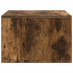 Scrivania a parete Rovere fumé 60 x 45 x 30 cm