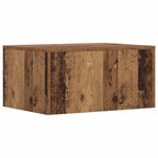 Scrivania a parete Legno vecchio 60 x 45 x 30 cm