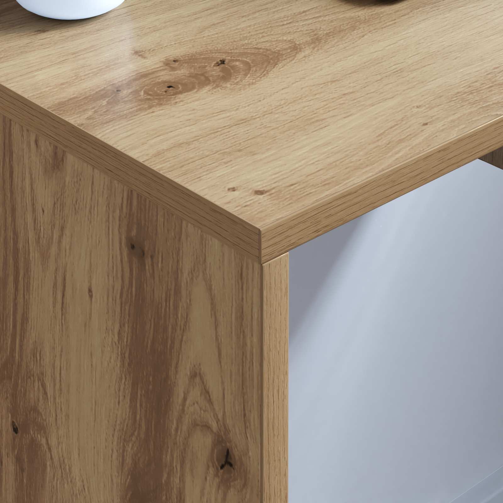 Scrivania a parete Rovere artigianale 60 x 45 x 30 cm