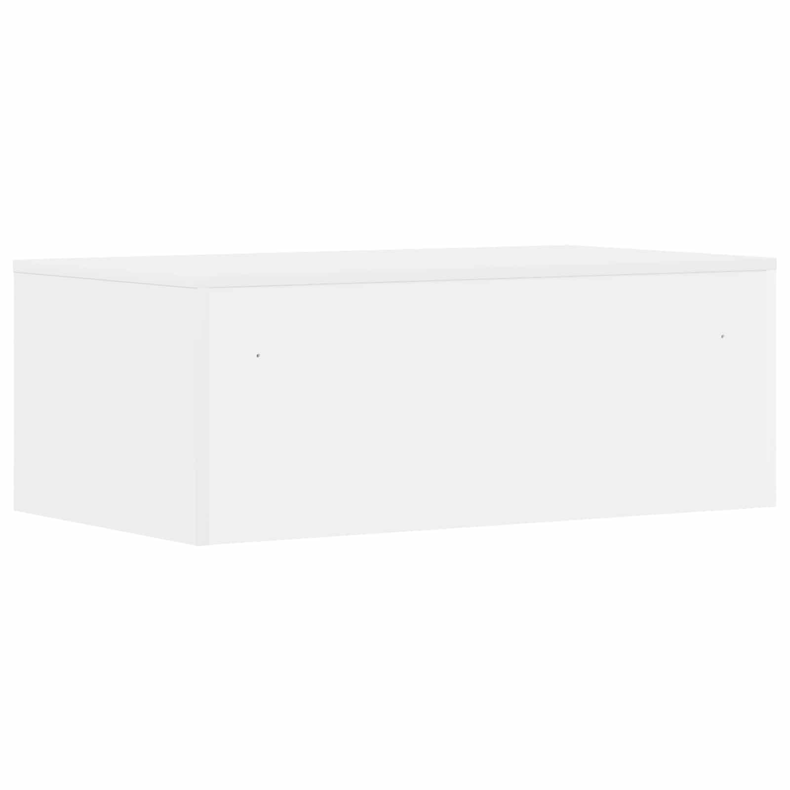 Scrivania a parete Bianco 80 x 45 x 30 cm Legno multistrato