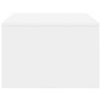 Scrivania a parete Bianco 80 x 45 x 30 cm Legno multistrato