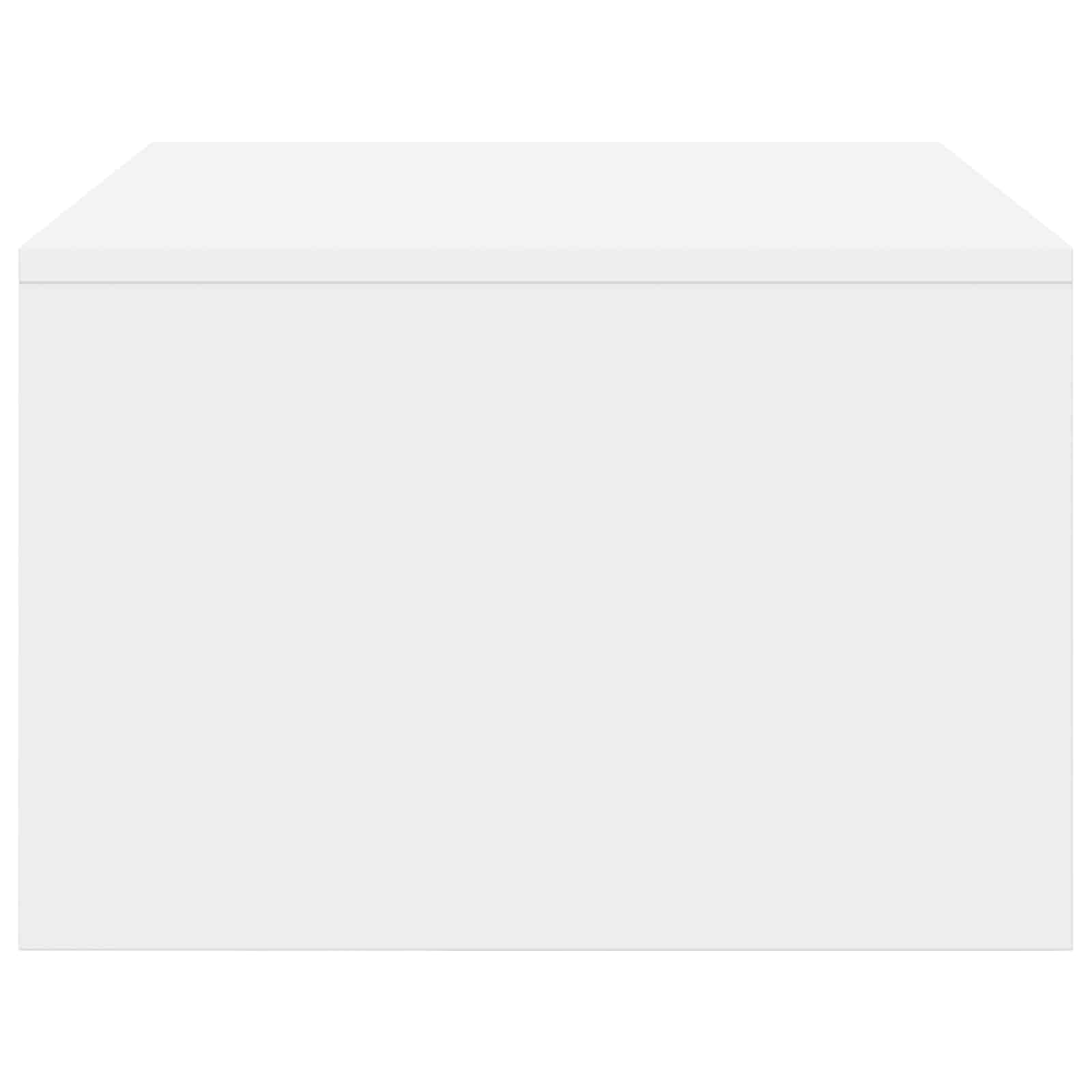 Scrivania a parete Bianco 80 x 45 x 30 cm Legno multistrato