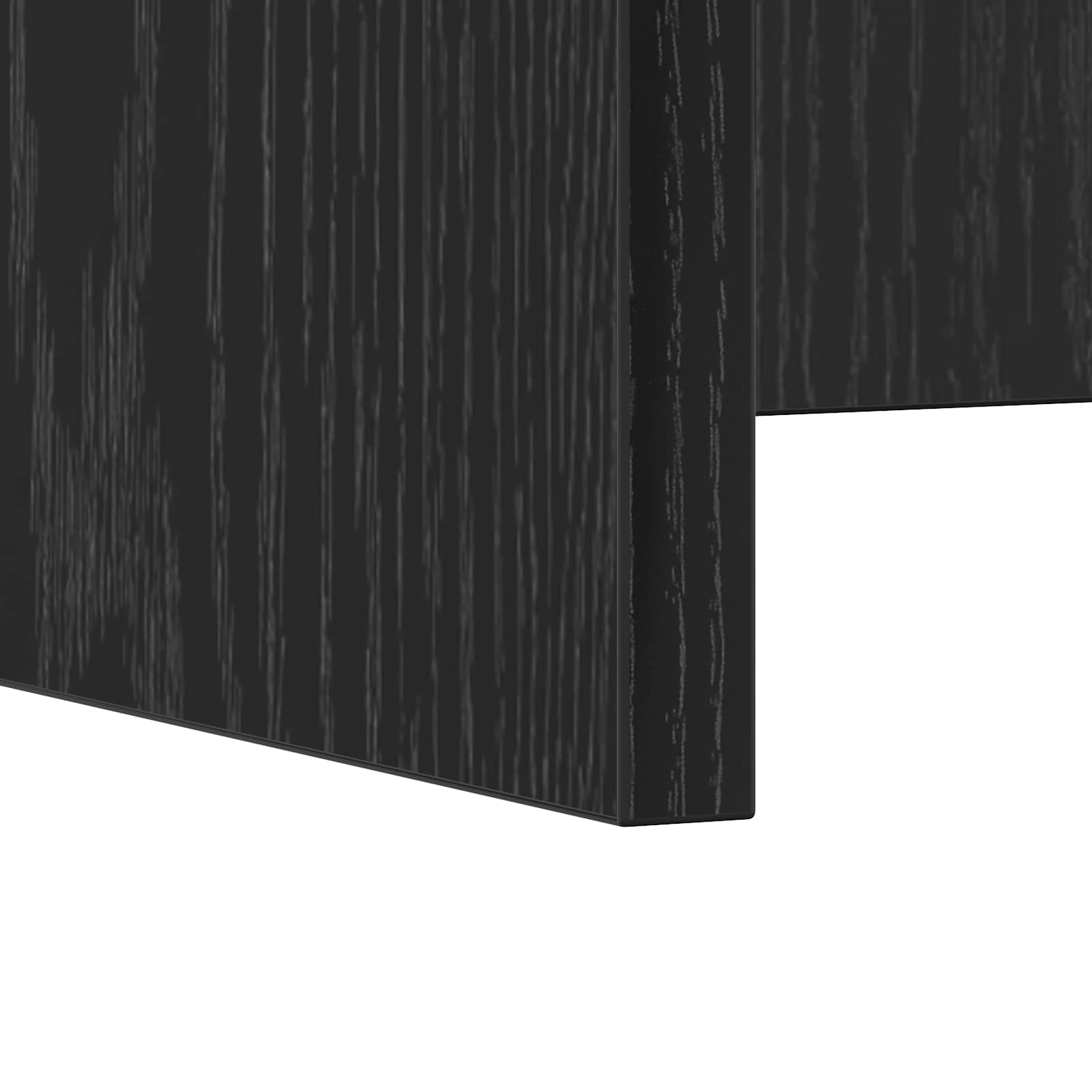 Scrivania a parete Rovere Nero 80 x 45 x 30 cm
