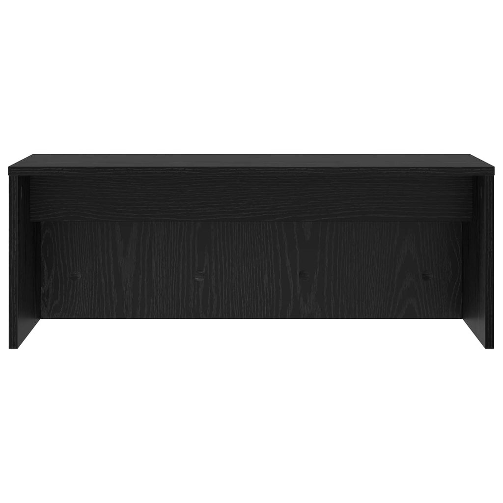 Scrivania a parete Rovere Nero 80 x 45 x 30 cm