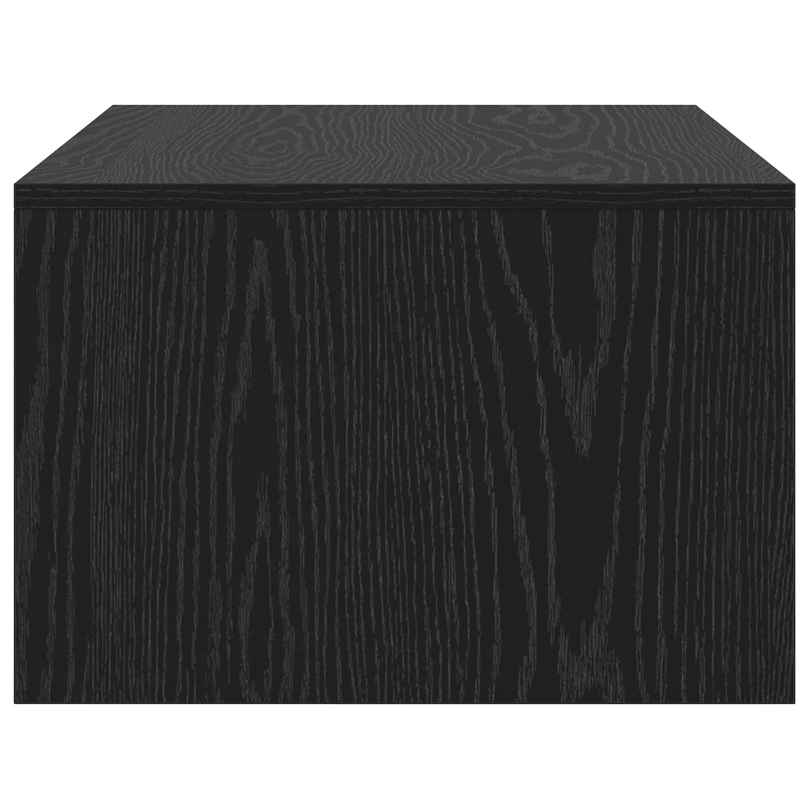 Scrivania a parete Rovere Nero 80 x 45 x 30 cm