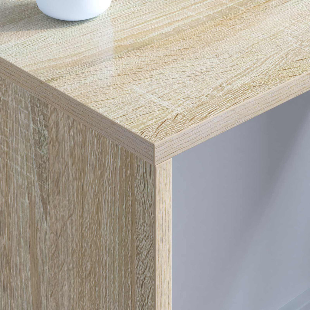 Scrivania a parete Rovere Sonoma 80 x 45 x 30 cm
