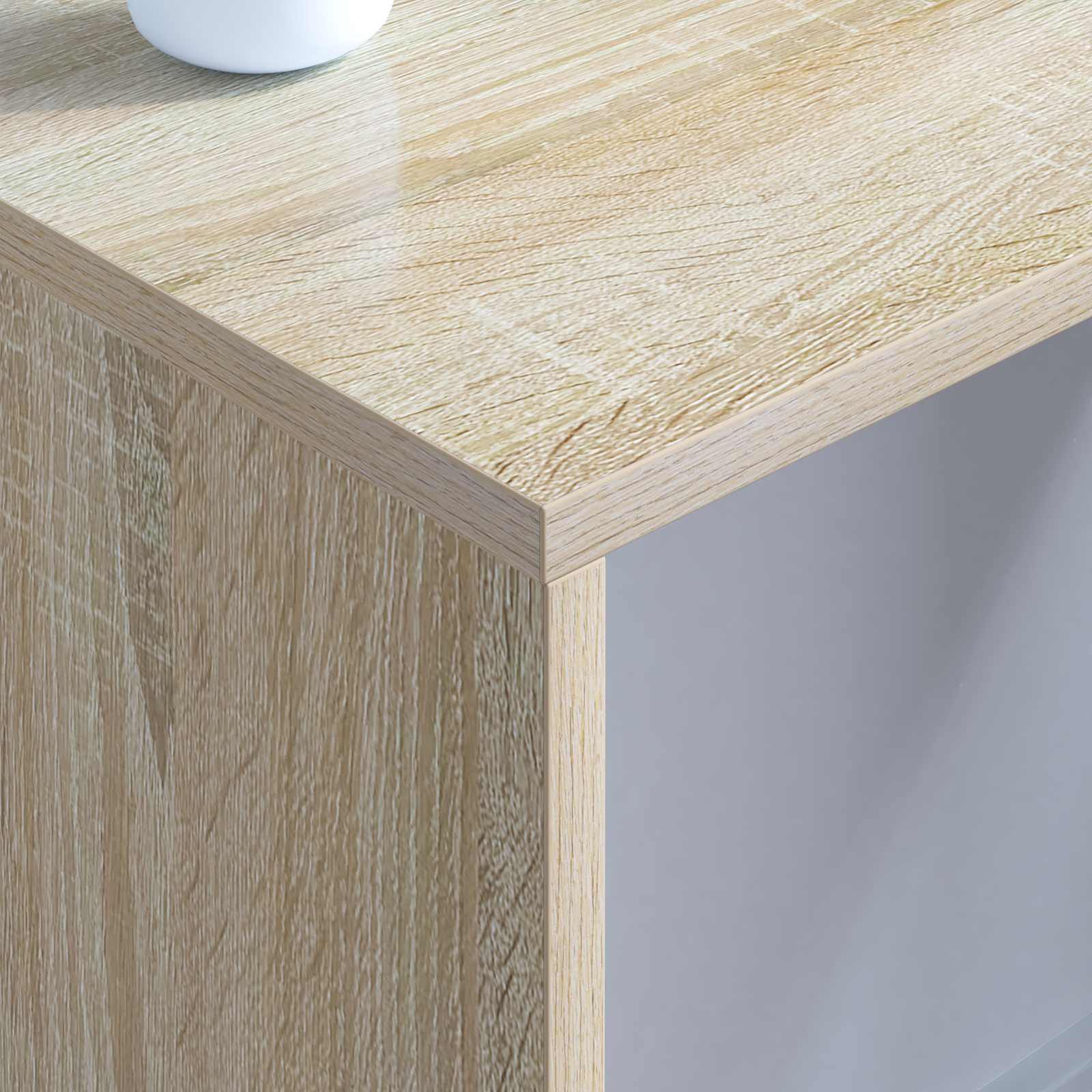 Scrivania a parete Rovere Sonoma 80 x 45 x 30 cm