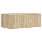 Scrivania a parete Rovere Sonoma 80 x 45 x 30 cm