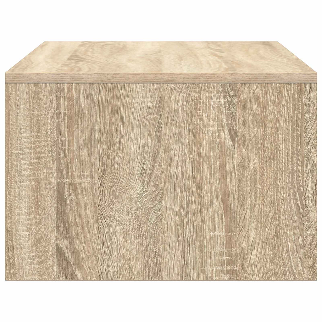 Scrivania a parete Rovere Sonoma 80 x 45 x 30 cm