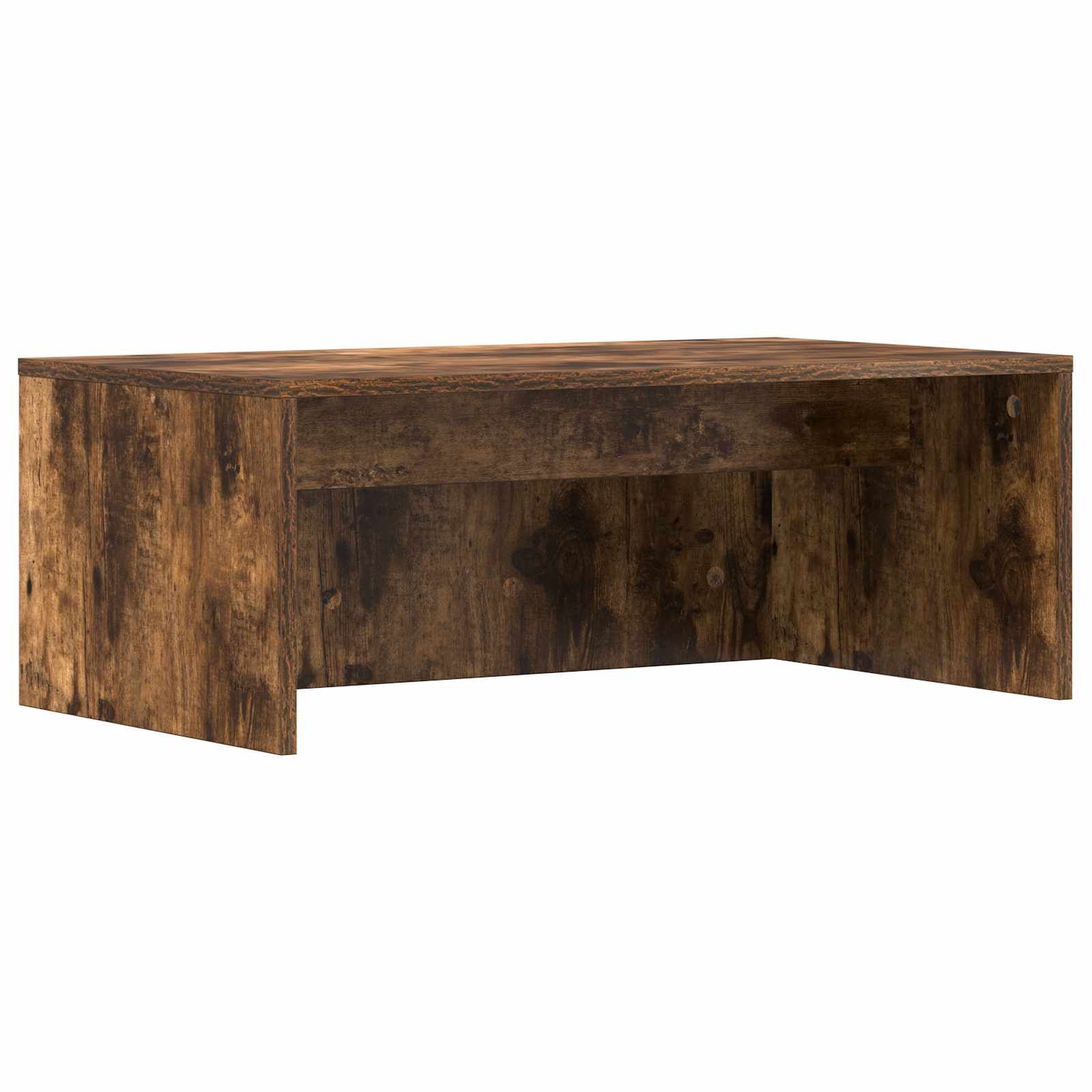 Scrivania a parete Rovere fumé 80 x 45 x 30 cm