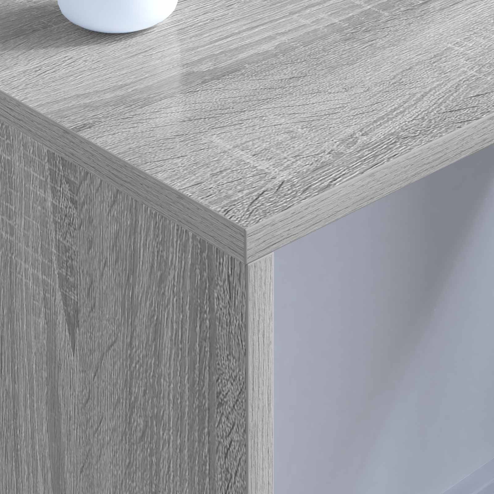 Scrivania a parete Grigio Sonoma 80 x 45 x 30 cm