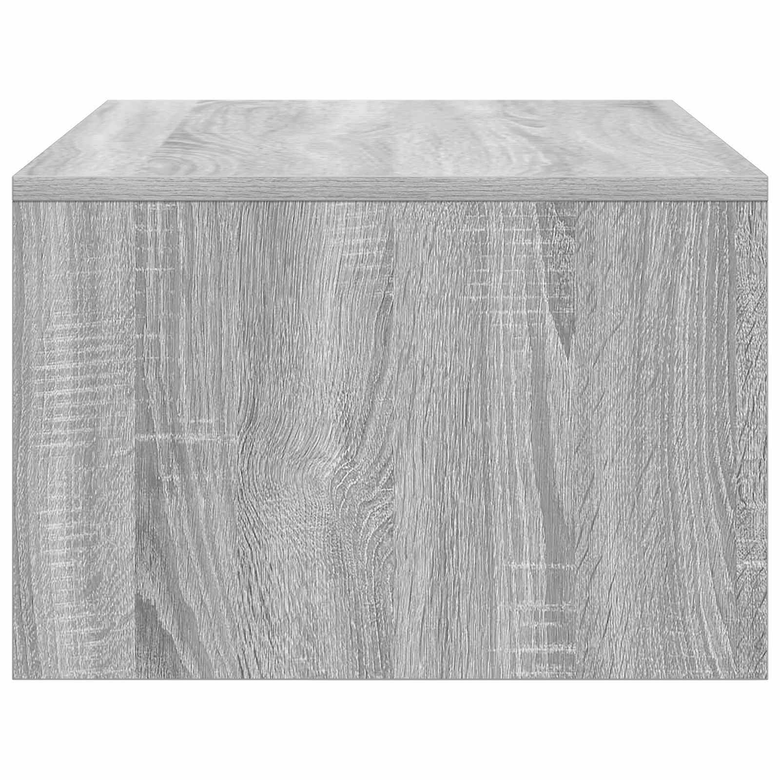 Scrivania a parete Grigio Sonoma 80 x 45 x 30 cm