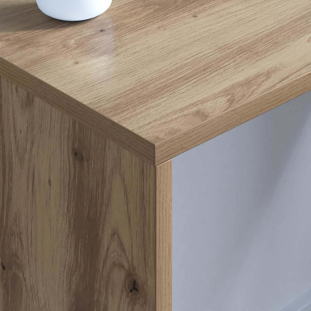 Scrivania a parete Rovere artigianale 80 x 45 x 30 cm