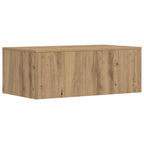Scrivania a parete Rovere artigianale 80 x 45 x 30 cm