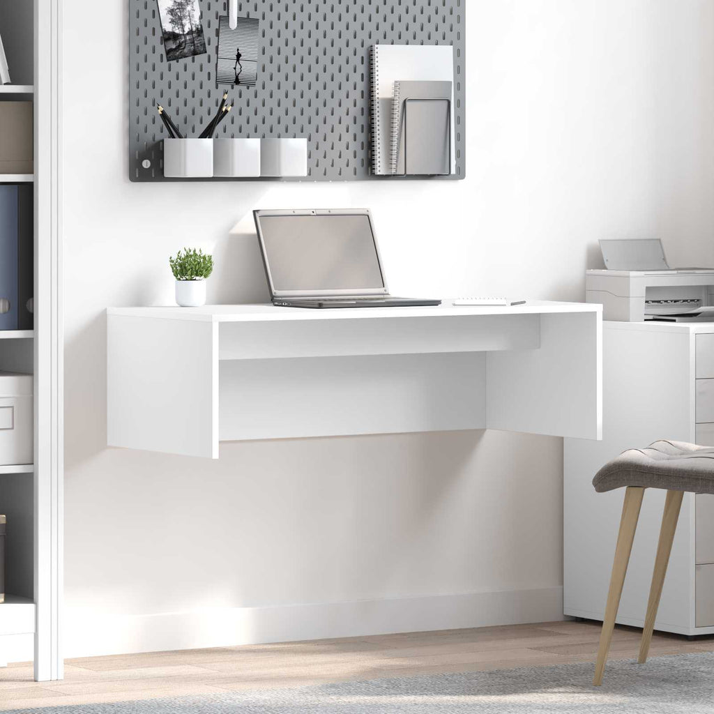 Scrivania a parete Bianco 100 x 45 x 30 cm Legno multistrato